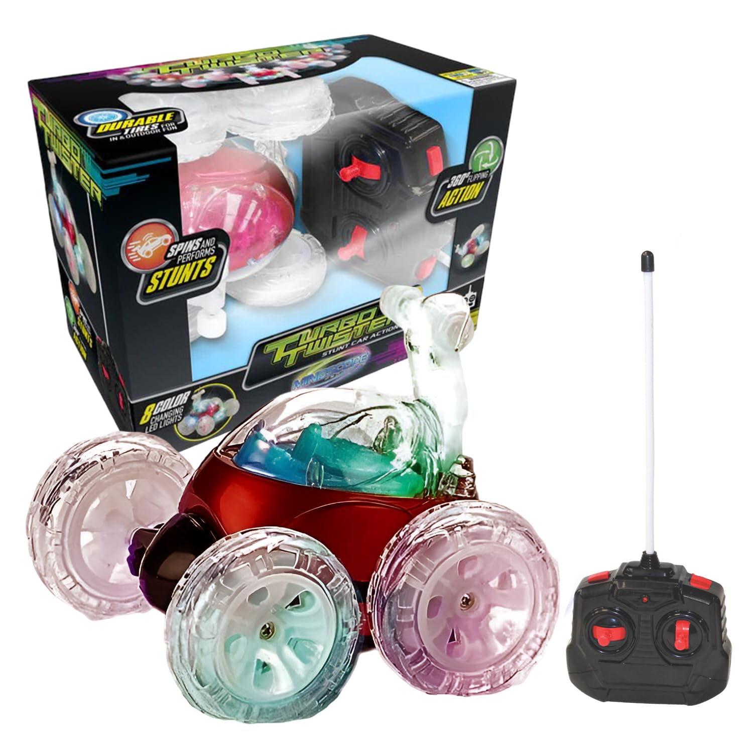 Amazon.com: Mindscope Turbo Twisters RED 27 MHz Bright LED Light